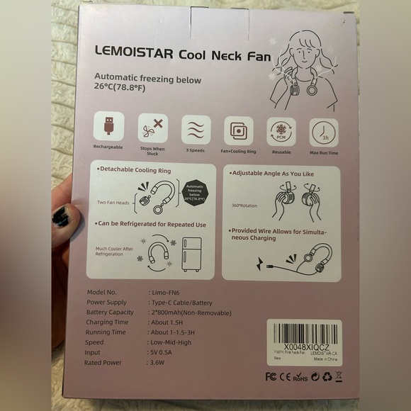 New Neck Fan - Picture 2 of 8